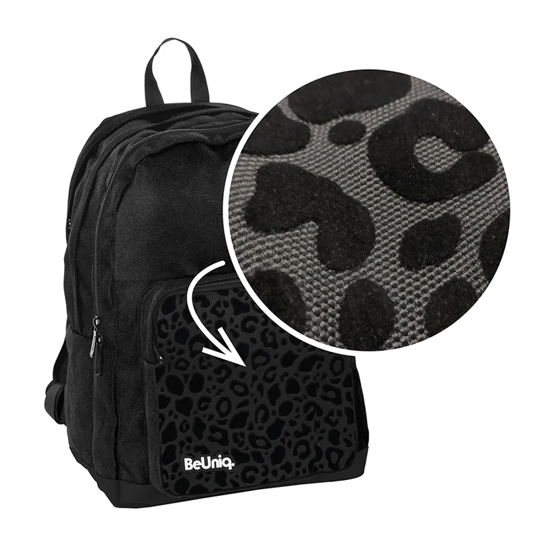 Plecak 3-komorowy młodzieżowy Leopard BeUniq, PASO