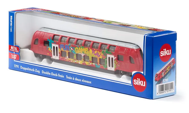 Pociąg dwupiętrowy Siku Super S1791
