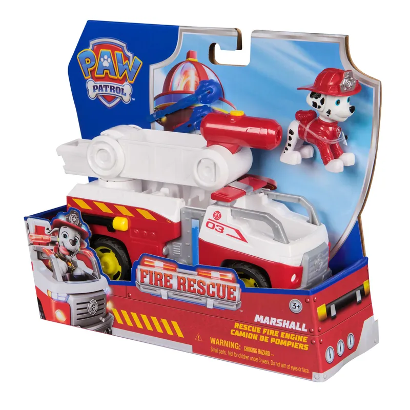 Wóz strażacki Marshall Fire Rescue Psi Patrol, pojazd z figurką
