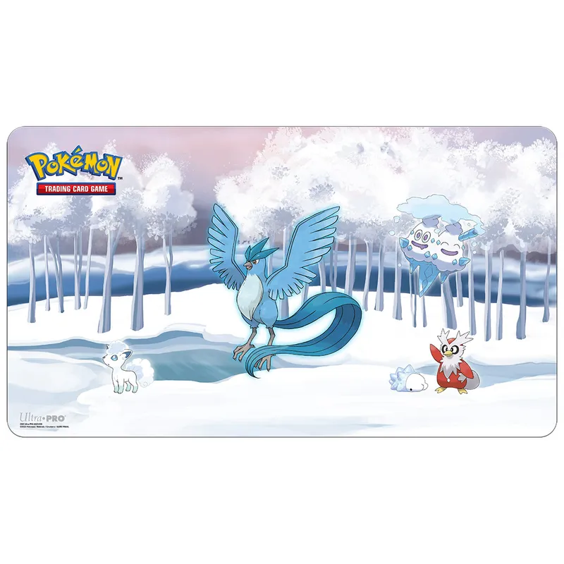 Pokemon Gallery Series Frosted Forest Playmat, mata do gry TCG