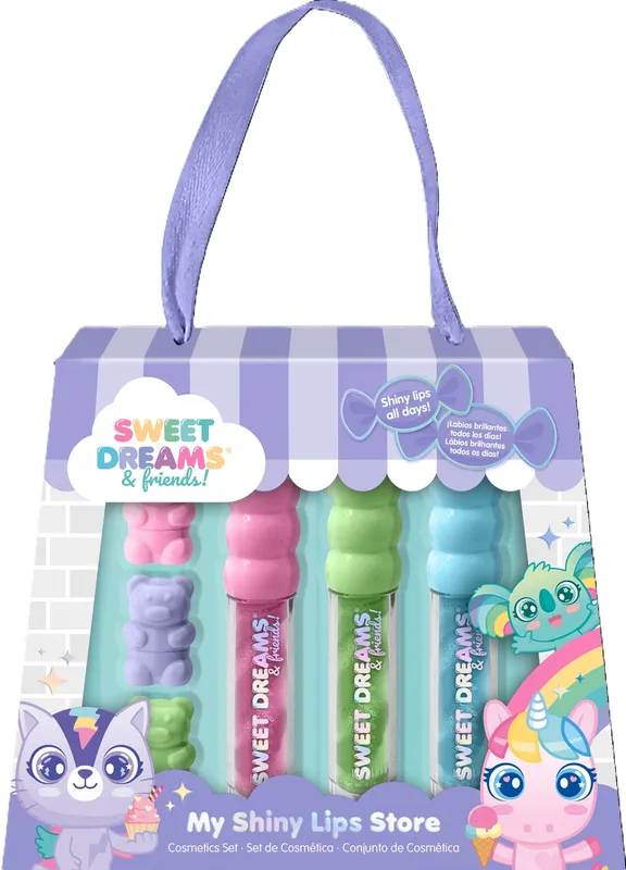Pomadka i błyszczyk do ust Sweet Dreams 6 el. KL11660
