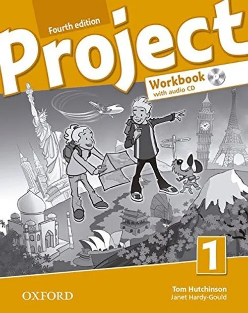 Project 1 4th edition Workbook, ćwiczenia Oxford + Audio CD