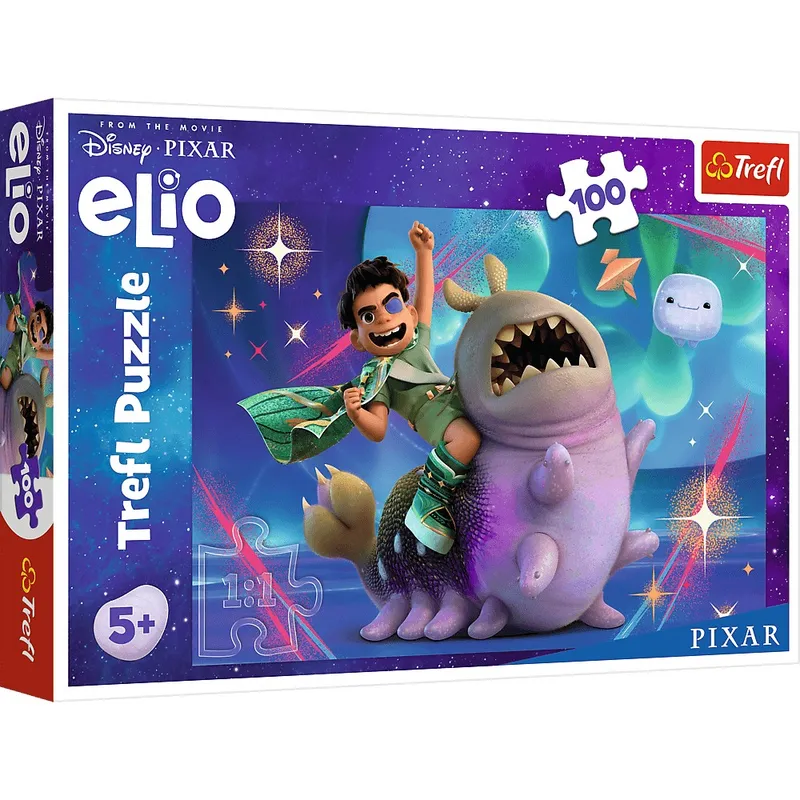 Puzzle 100 Elio i kosmiczna przygoda Trefl