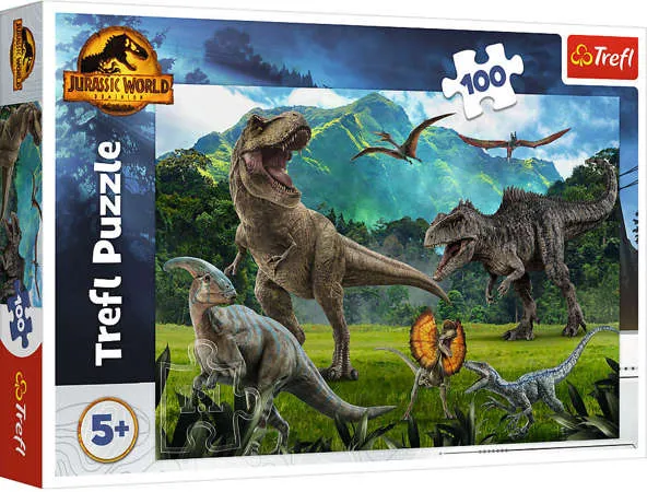 Puzzle 100 Park Jurajski