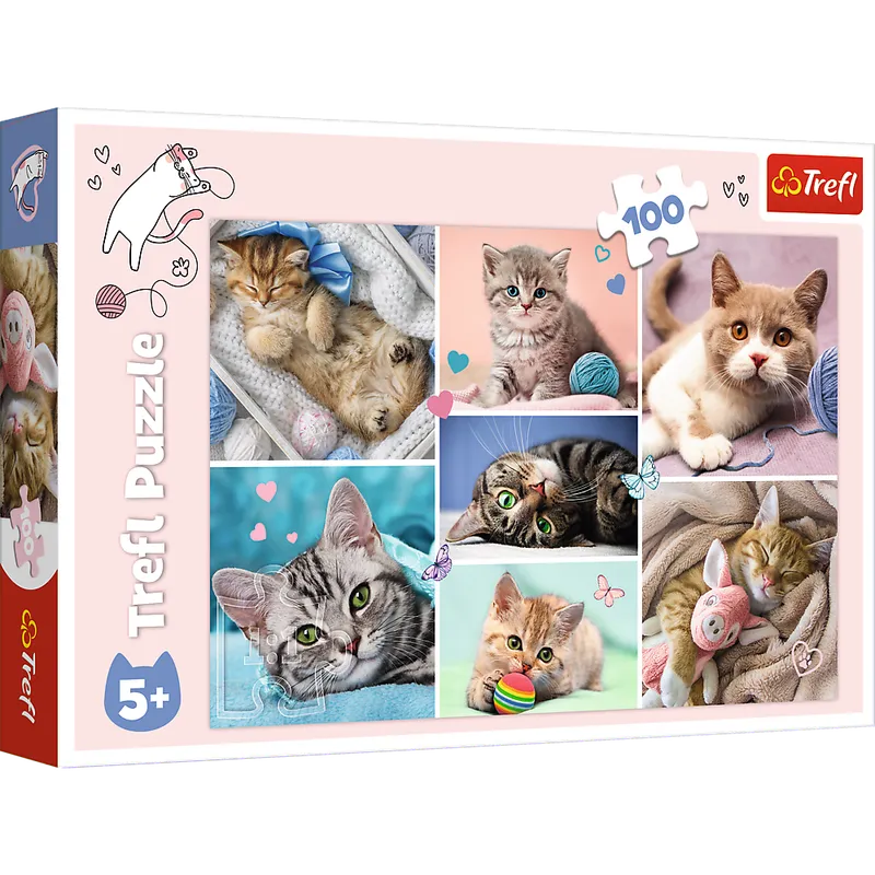 Puzzle 100 W Kocim Świecie Trefl