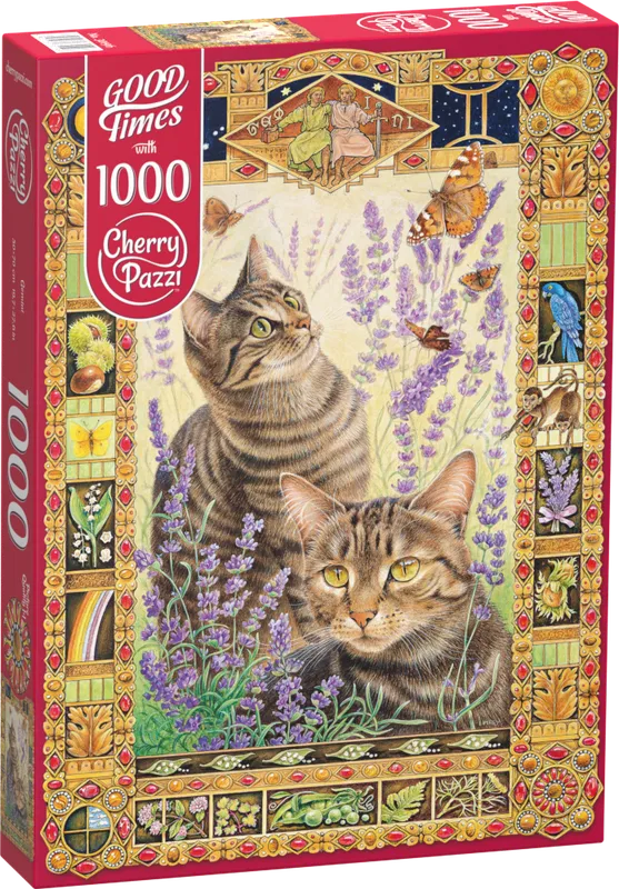 Puzzle 1000 elementów Cherry Pazzi Gemini