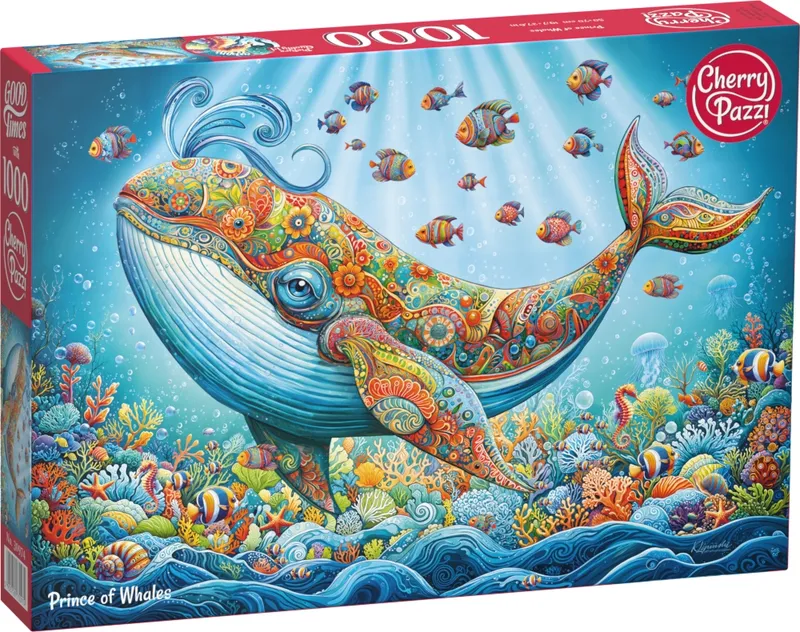 Puzzle 1000 elementów Cherry Pazzi Prince of Whales