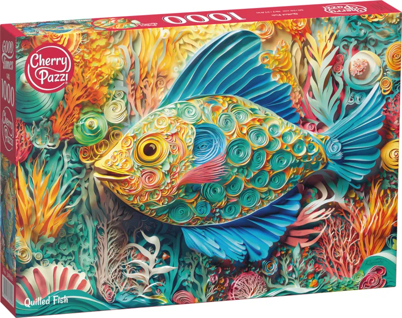 Puzzle 1000 el. Quilled Fish CherryPazzi