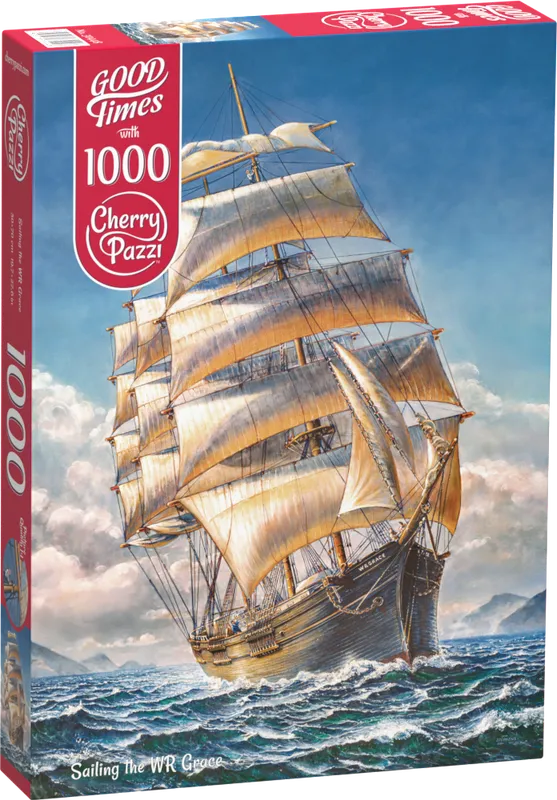 Puzzle 1000 elementów Cherry Pazzi Sailing the WR Grace