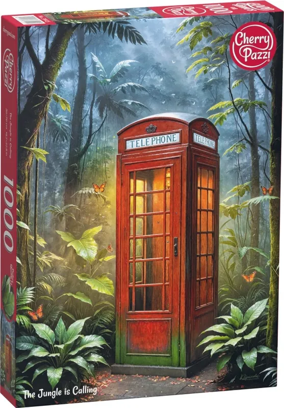 Puzzle 1000 elementów Cherry Pazzi The Jungle is Calling