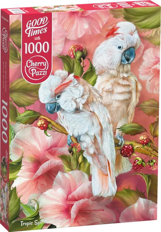 Puzzle 1000 elementów Cherry Pazzi Tropic Spirits Cockatoo