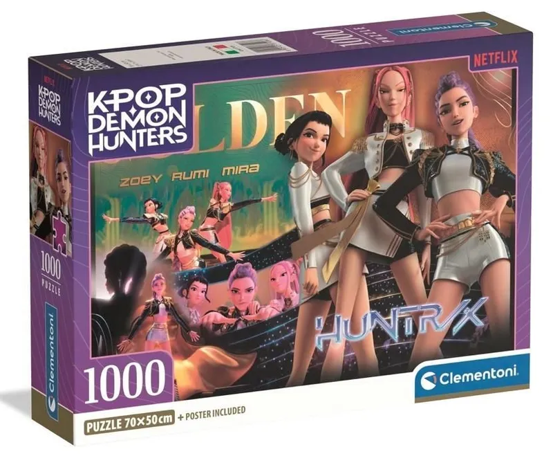 Puzzle 1000 elementów Compact K-Pop Demon Hunters