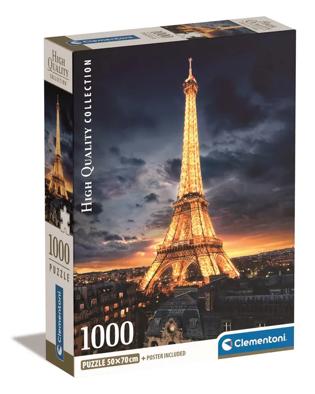 Puzzle 1000 elementów compact Tour Eiffel