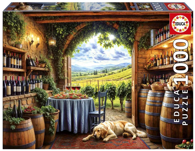 Puzzle 1000 Domowa spiżarnia Educa