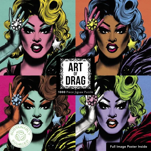 Puzzle 1000 elementów Art of Drag - Drag Queen FTJPL13