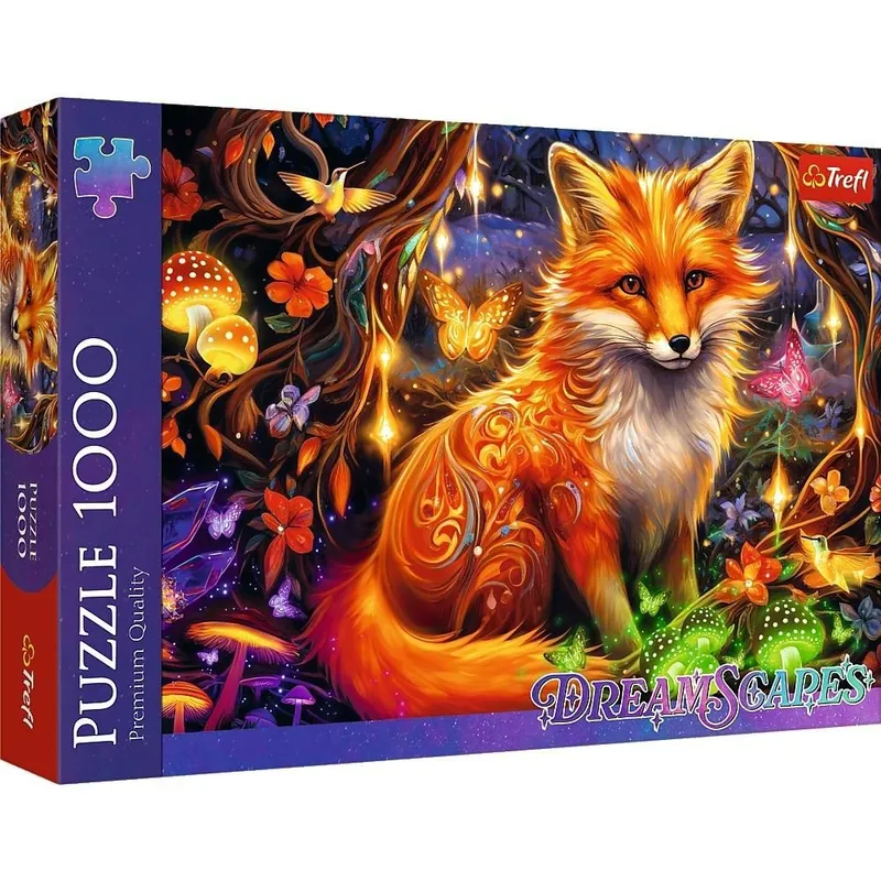 Puzzle 1000 DreamScapes Baśniowy Lis - Trefl