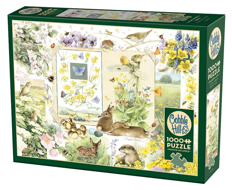 Puzzle 1000 elementów Dziennik Przyrodniczy - Wiosna