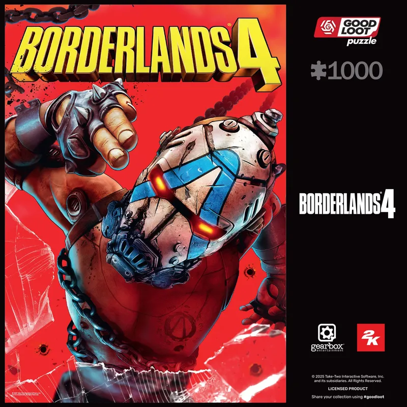 Puzzle 1000 elementów Borderlands 4 Break Free Good Loot