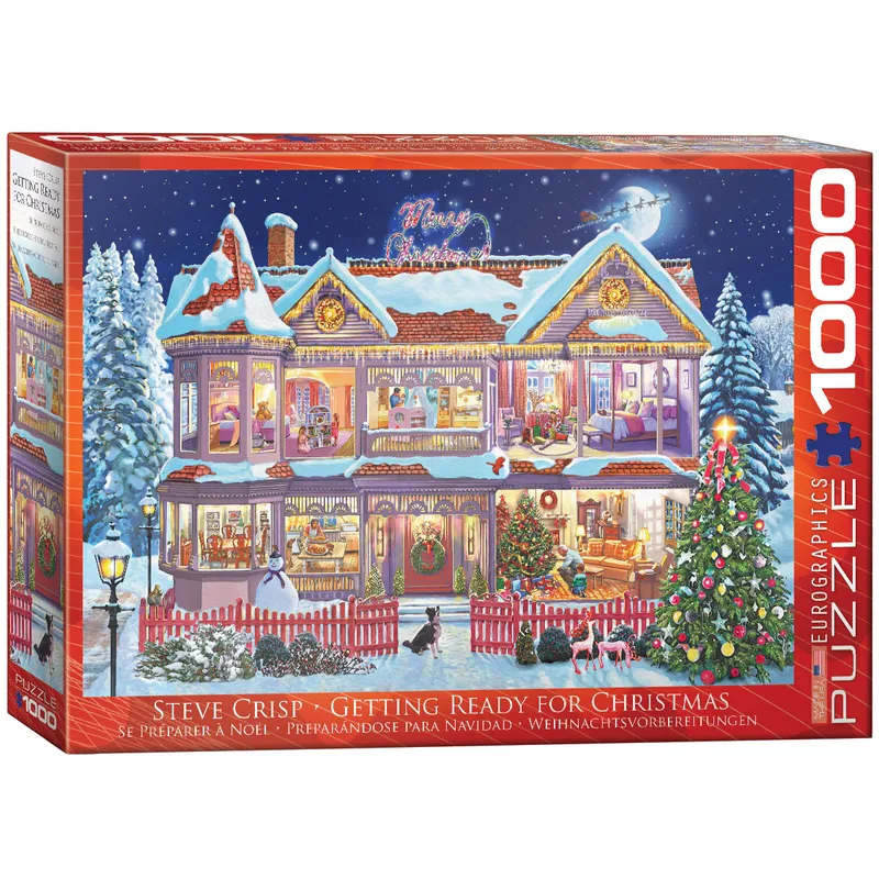 Puzzle 1000 Getting Ready Christmas