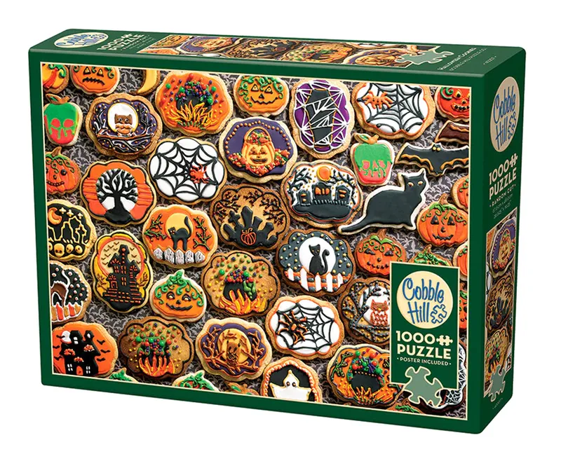 Puzzle 1000 elementów Halloweenowe Ciasteczka