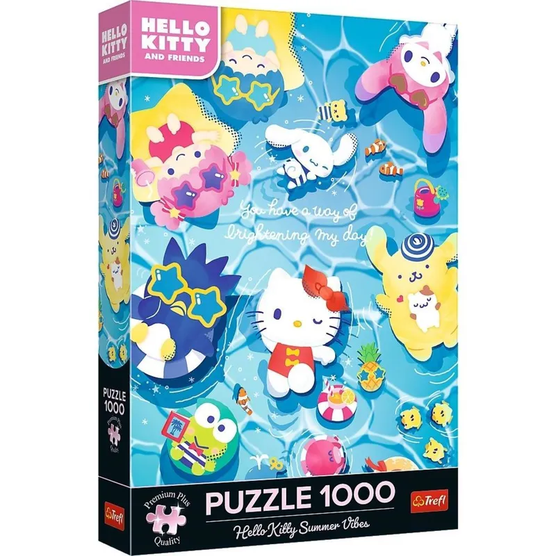 Puzzle 1000 Hello Kitty Letni Relaks - Trefl