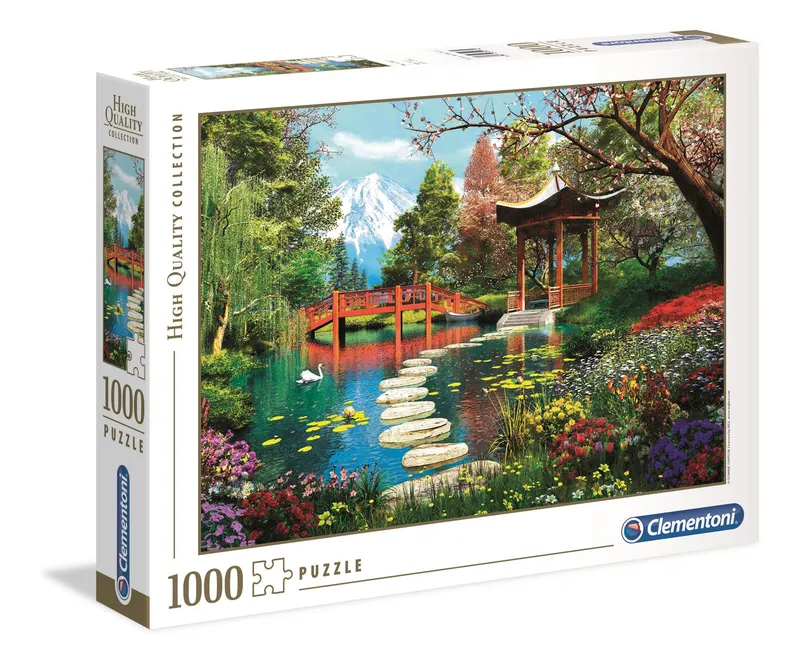 Puzzle 1000 HQ Ogród Fuji