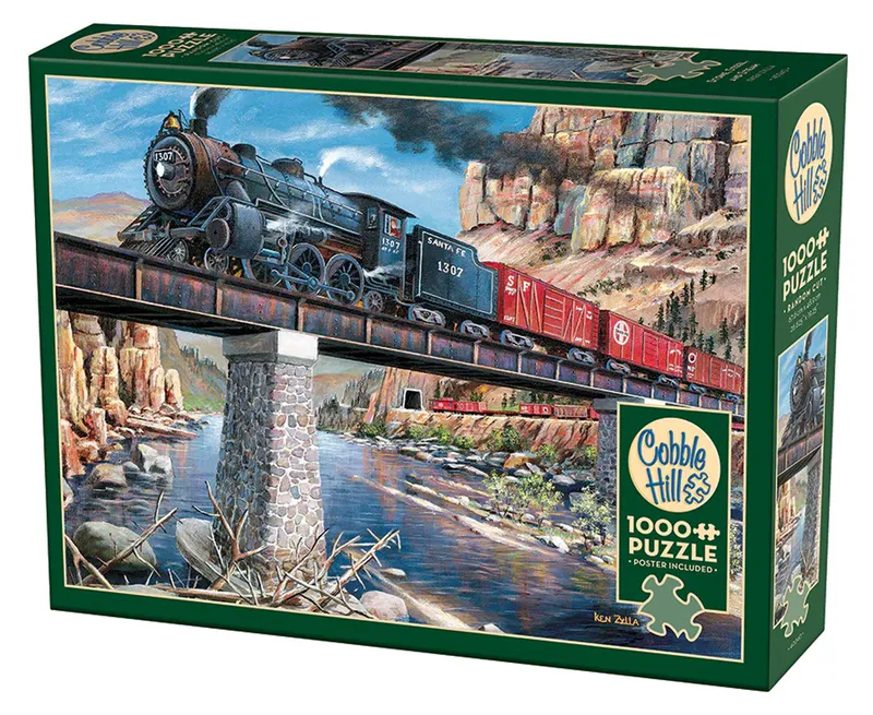 Puzzle 1000 elementów Kamień, Stal i Para