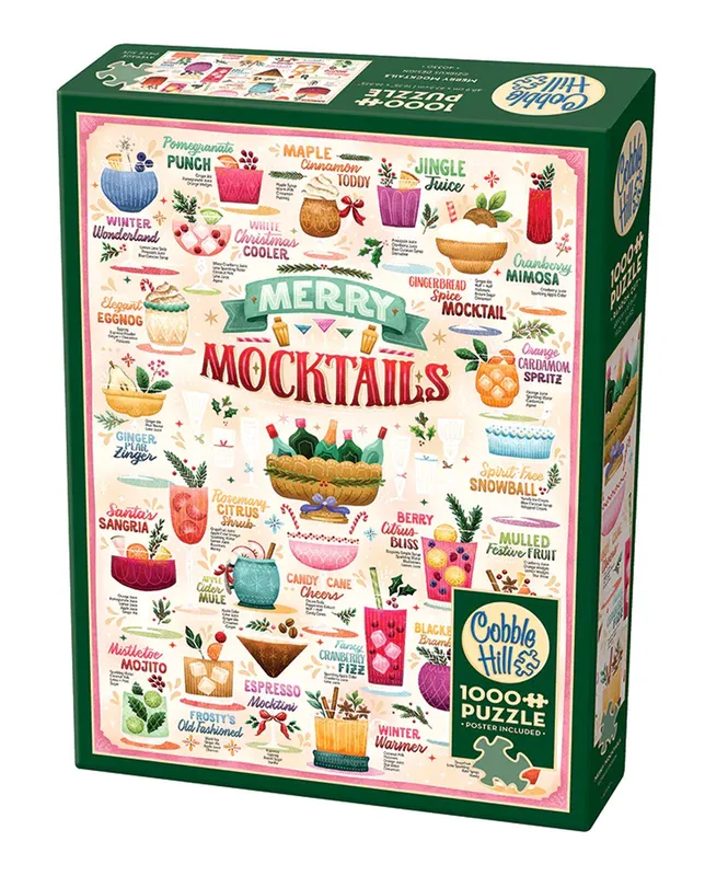 Puzzle 1000 elementów Cobble Hill Koktajle Bezalkoholowe