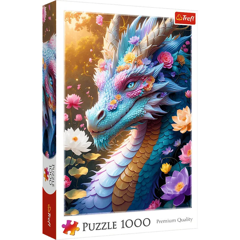 Puzzle 1000 Kolorowy Smok
