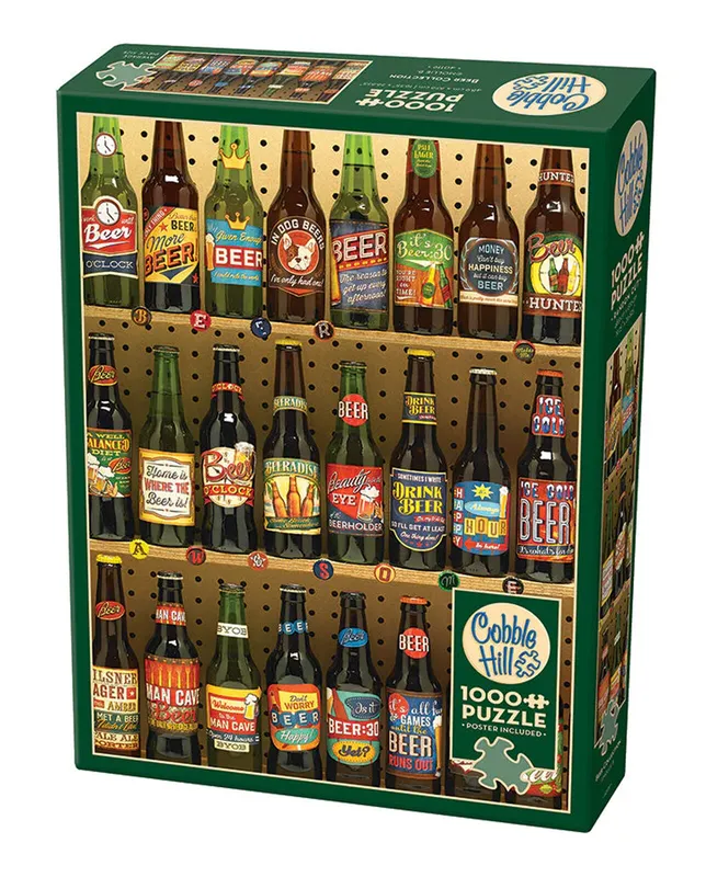 Puzzle 1000 elementów Lager czy pszeniczne Cobble Hill
