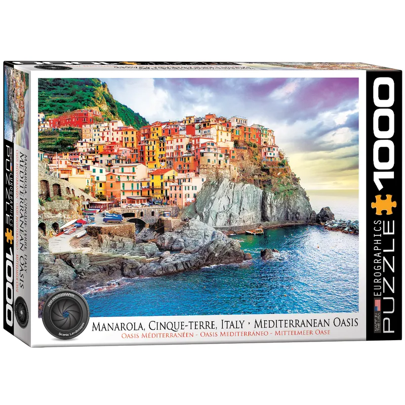 Puzzle 1000 Manarola Cinque Terre Italy
