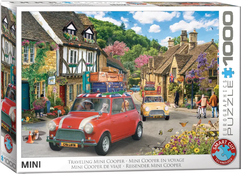 Puzzle 1000 Eurographics Mini Cooper