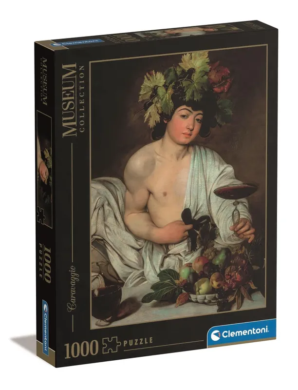 Puzzle 1000 Museum Caravaggio Bacchus Clementoni 39765