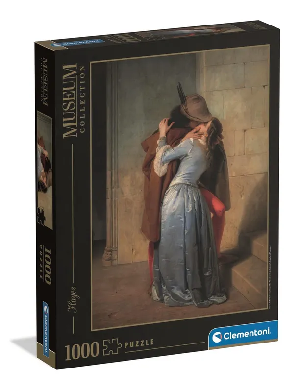 Puzzle 1000 Museum Hayes The Kiss Clementoni
