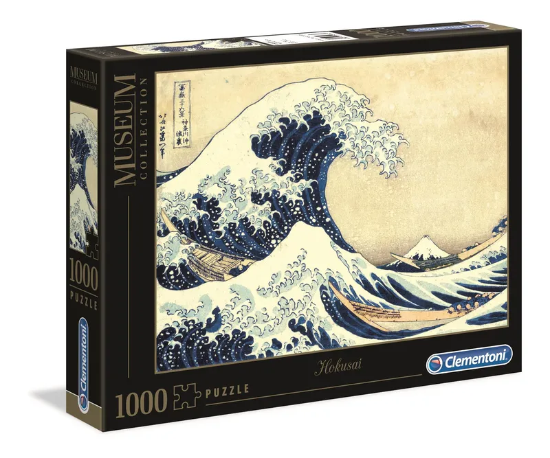 Puzzle 1000 Museum Hokusai Wielka fala w Kanagawie