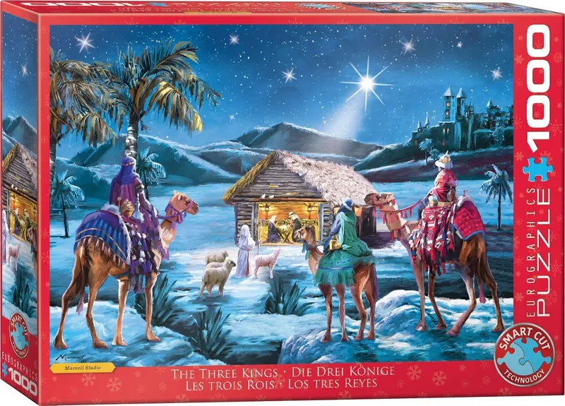 Puzzle 1000 elementów Trzej Królowie Eurographics