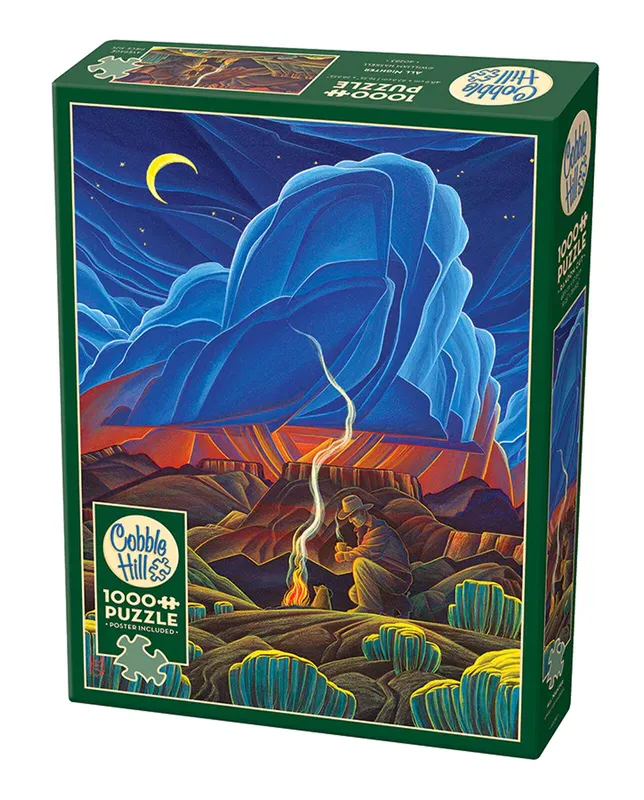 Puzzle 1000 Noc na pustyni Cobble Hill