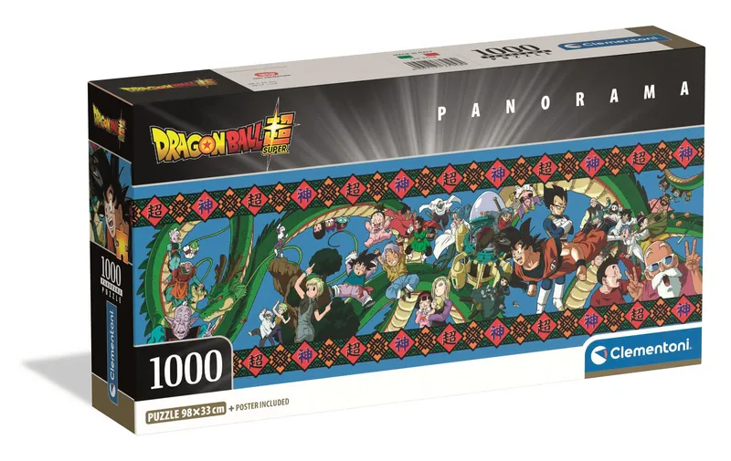 Puzzle 1000 Panorama Compact Dragon Ball Clementoni