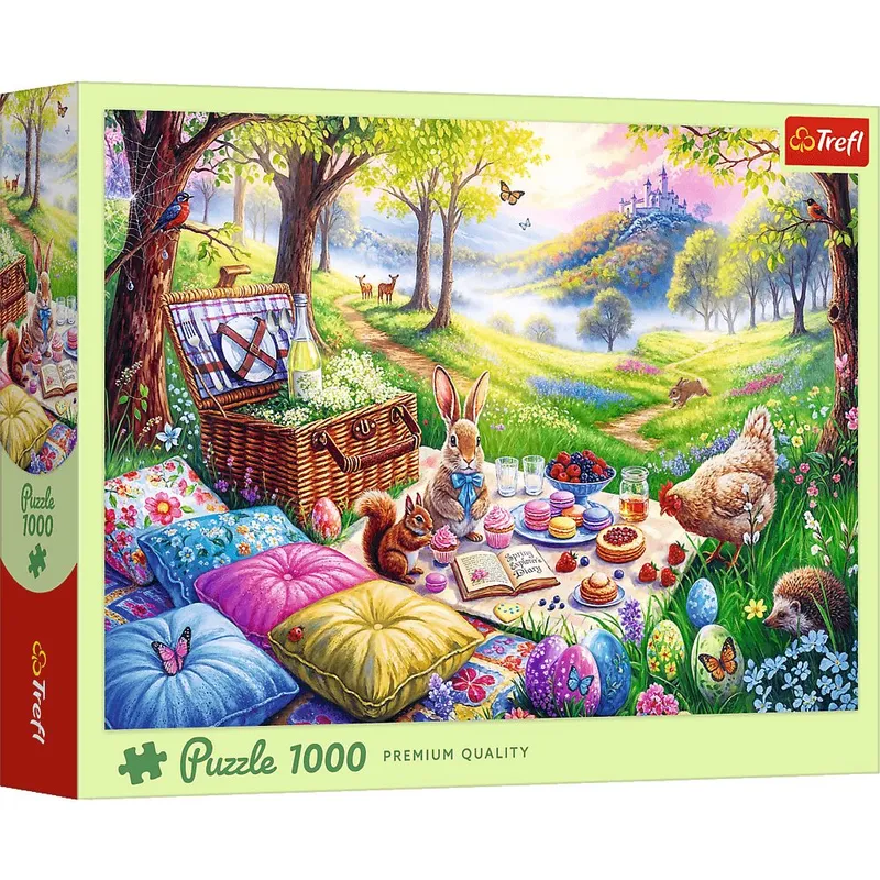 Puzzle 1000 elementów Piknik na Łące Trefl