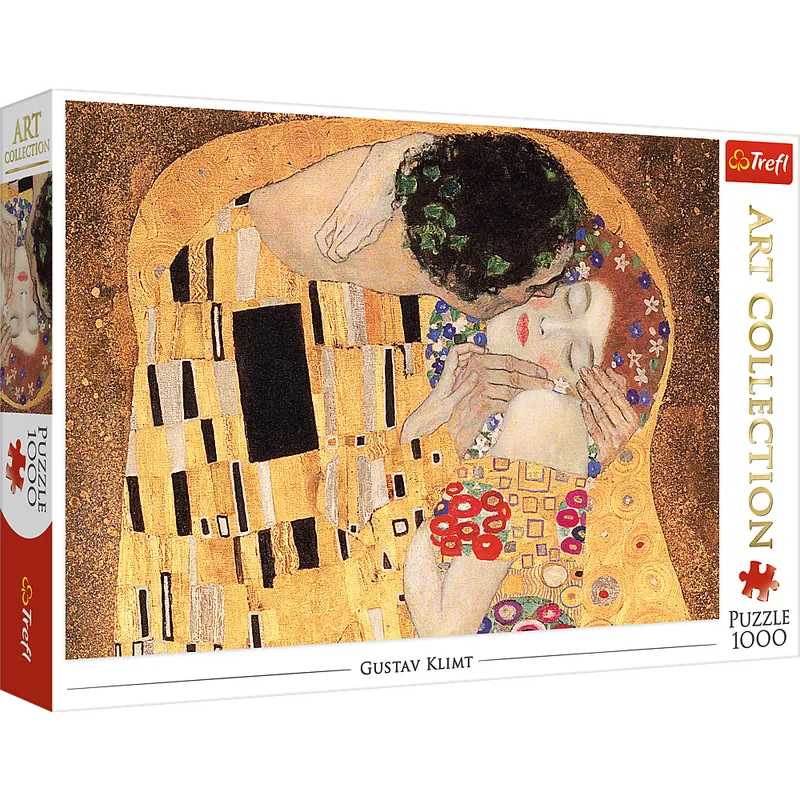 Puzzle 1000 Pocałunek Gustav Klimt Trefl