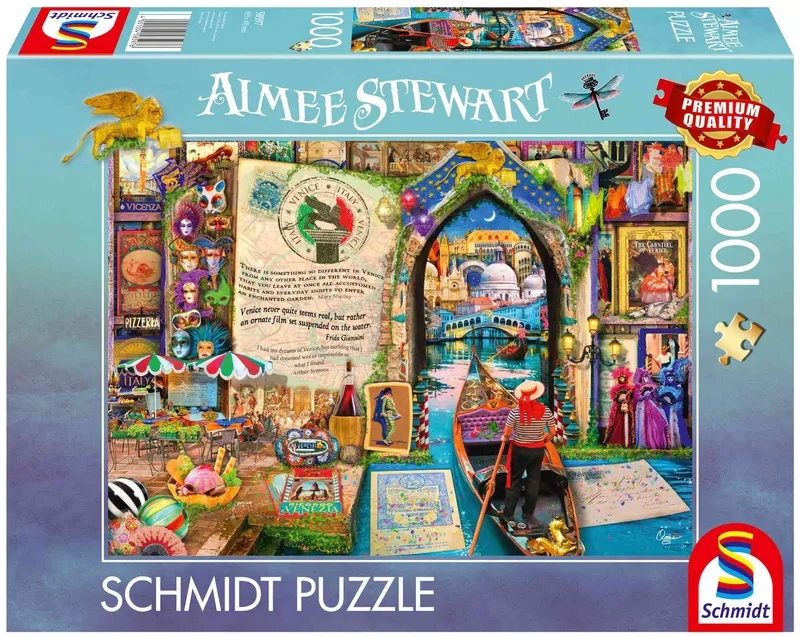 Puzzle 1000 PQ Aimee Stewart Wspomnienia z Wenecji