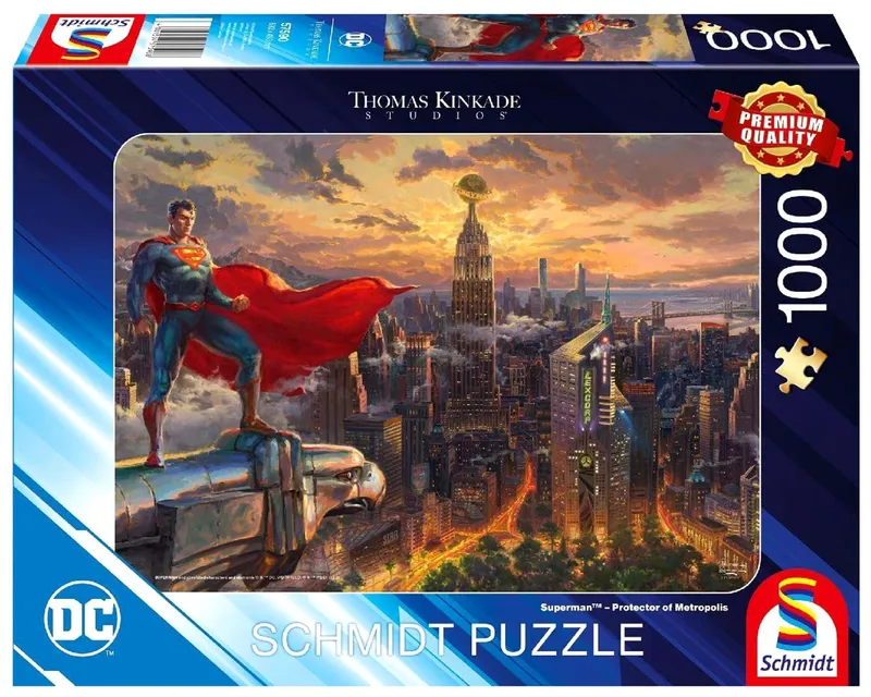 Puzzle 1000 elementów T.Kinkade Superman Schmidt