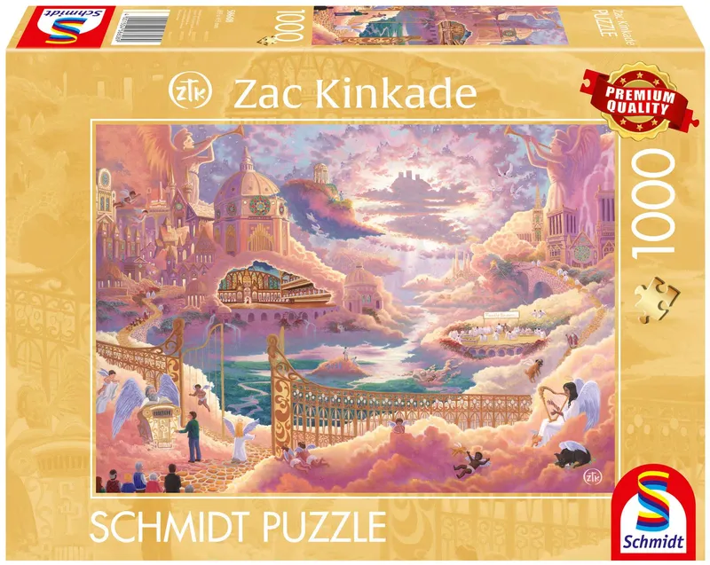 Puzzle 1000 PQ Zac Kinkade Królestwo Niebieskie