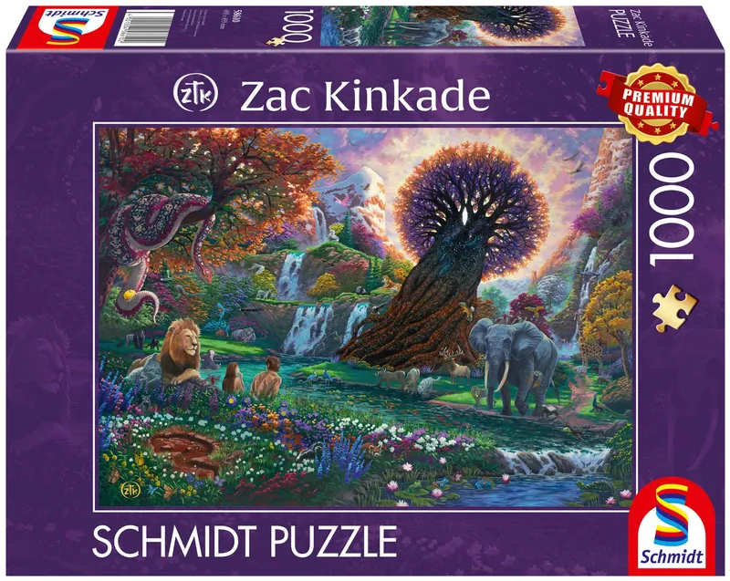 Puzzle 1000 PQ Zac Kinkade Ogród Eden