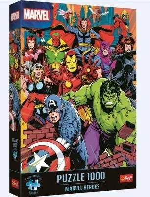 Puzzle 1000 Premium Plus Marvel Heroes Trefl