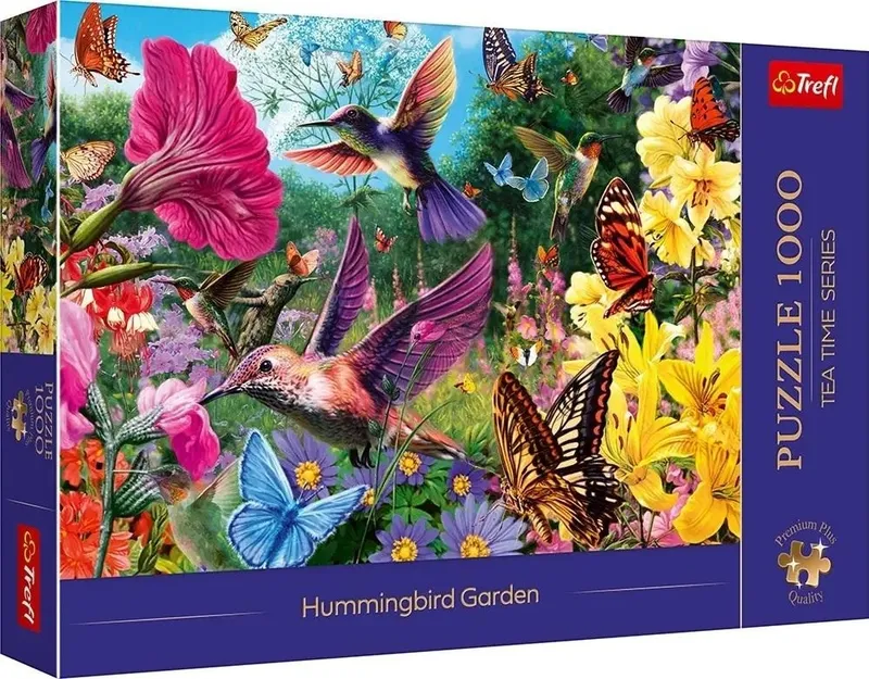 Puzzle 1000 Premium Plus Ogród dla ptaków