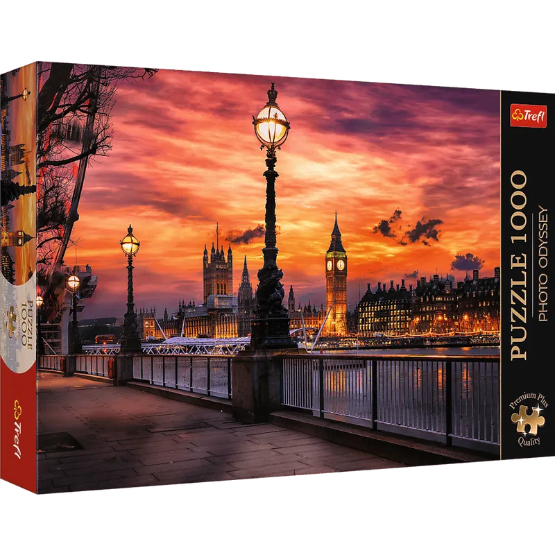Puzzle 1000 Premium Plus Photo Odyssey Big Ben Londyn