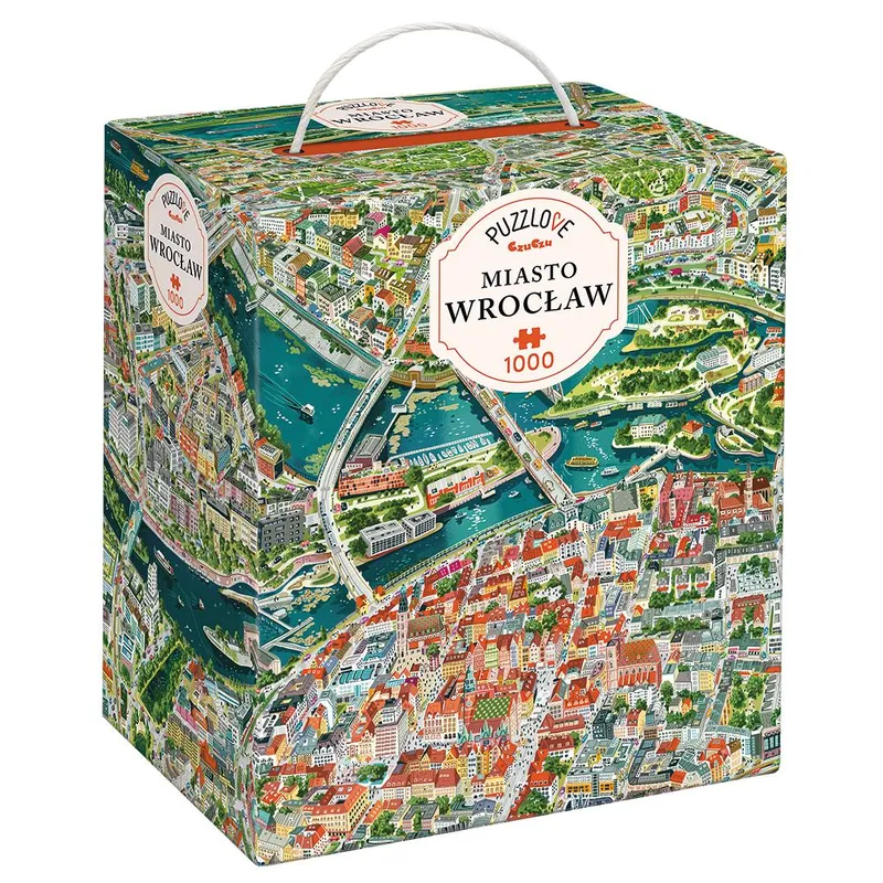 Puzzle 1000 elementów Miasto Wrocław Puzzlove CzuCzu
