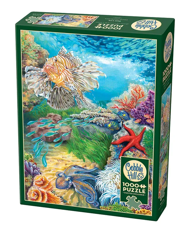 Puzzle 1000 elementów Cobble Hill Rafa Koralowa