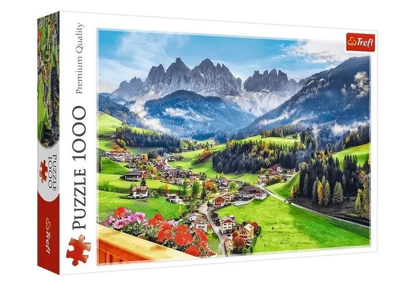 Puzzle 1000 Trefl St. Magdalena Dolomity Włochy